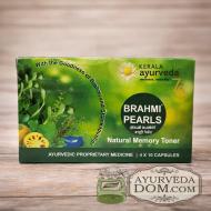 "Брахми Перлс Перлс Керала Аюрвела" - мозговой тоник  40 кап (Brahmi Pearls Kera