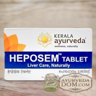Хепосем 100 таб "Керала Аюрведа"  для здоровья печени (Heposem Kerala Ayurveda)
