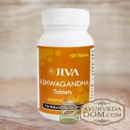 "Ашвагандха" от "Жива", 120 таблеток, 500 мг (Ashwagandha Jiva)