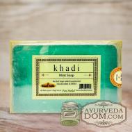 Мыло Кхади «Мятное» (Khadi mint soap) 125г