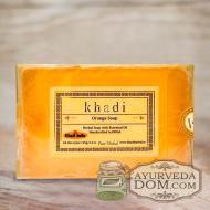 Мыло Кхади «Апельсиновое» (Khadi orange soap) 125г