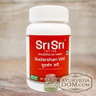 "Сударшан вати" от "Шри Шри Таттва", (500 мг) 60 табл (Sudarshan vati Sri Sri Ta