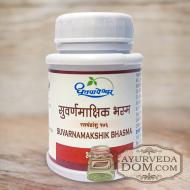 Суварнамакшик Бхасма 5 гр (Suvarnamakshik Bhasma Dhootapapeshwar)