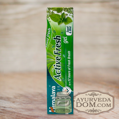Активная Свежесть Зубной Гель 80г (Himalaya ToothGel Active Fresh)