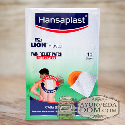 Пластырь обезболивающий 10 шт. (Lion Pain relief patch Hansaplast)