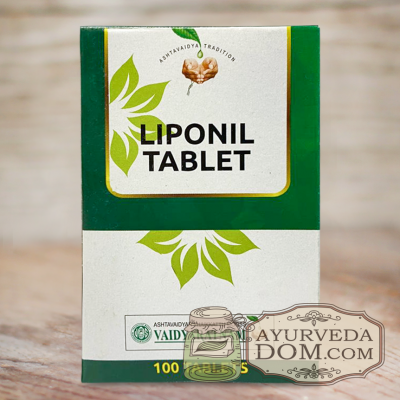 Липонил Вайдьяратнам 100 таб Кардиопротектор (Liponil Vaidyaratnam)