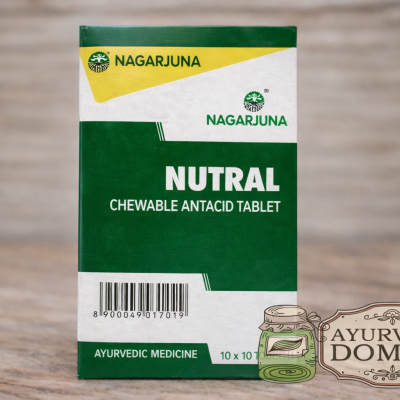 Нутрал Нагарджуна 100 таб при повышенной кислотности желудка (Nutral Nagarjuna)