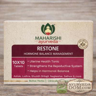 Рестон женский тоник 100 таб (Restone Maharishi Ayurveda) 