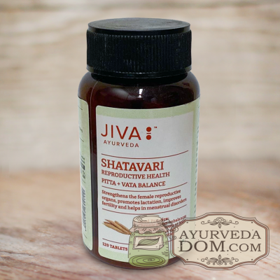 "Шатавари" от "Жива", 120 таб 500 мг (Shatavari Jiva)
