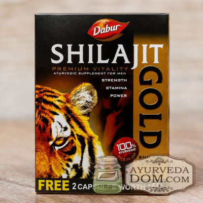Шиладжит Голд 10 кап (Shilajit Gold Dabur)