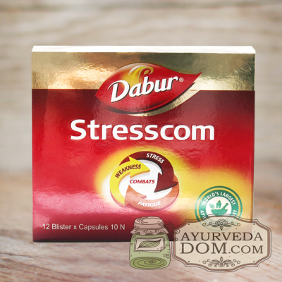 "Стресском" от "Дабур", 120 капсул (Dabur Stresscom)
