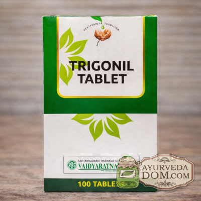 Тригонил Вайдьяратнам 100 таб контроль сахара и обмена веществ (Trigonil Vaidyar