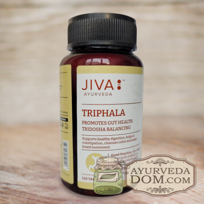 "Трипхала" от "Жива", 120 таблеток (Triphala Jiva)