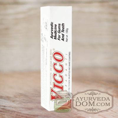 Аюрведическая зубная паста "Викко Ваджраданти", 50 грамм (Vicco Vajradanti)
