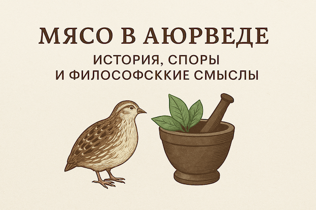 Использование мяса в древней аюрведической медицине 