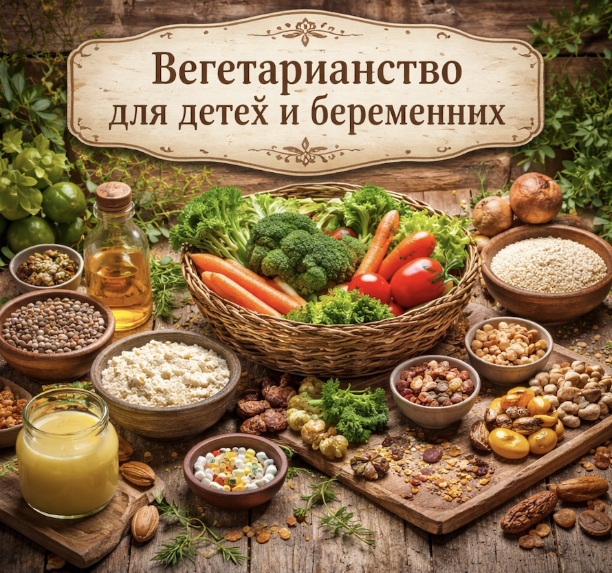 Вегетарианство для детей и беременных: как сделать рацион безопасным и полноценн